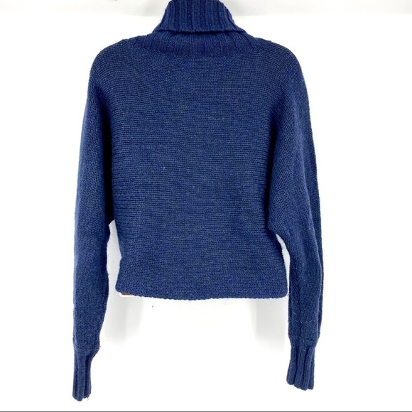Moda International cropped turtleneck wool/mohair - Picture 1 of 5